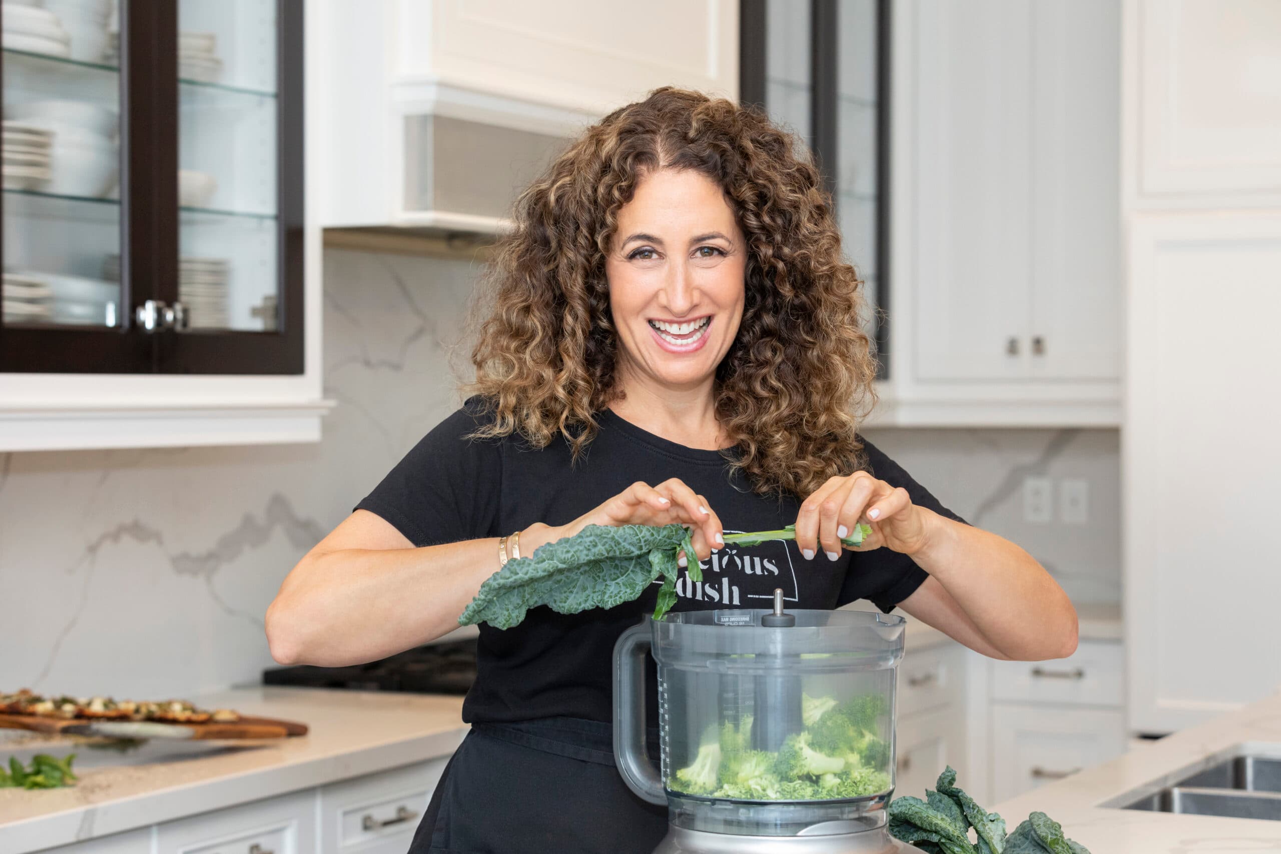 Carolyn teaching cooking