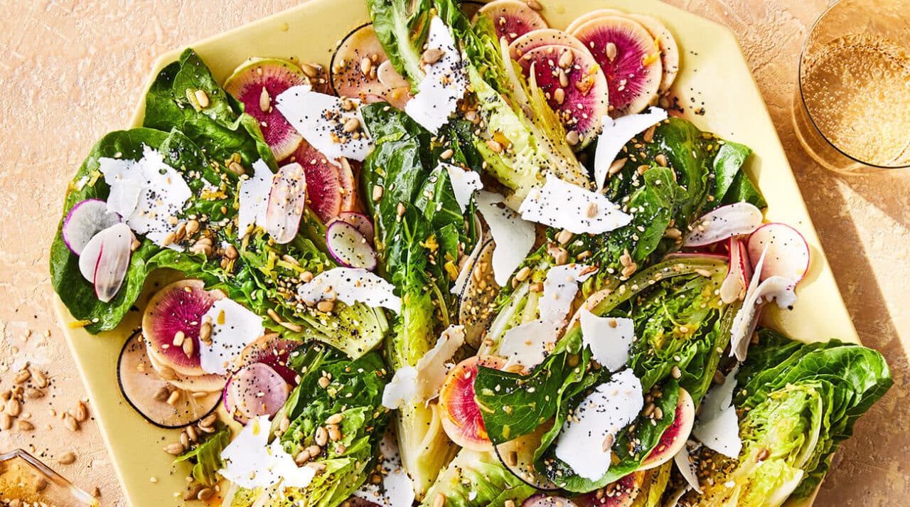 Creating a Healthy Salad with Protein - sides & salads recipe by Carolyn Cohen