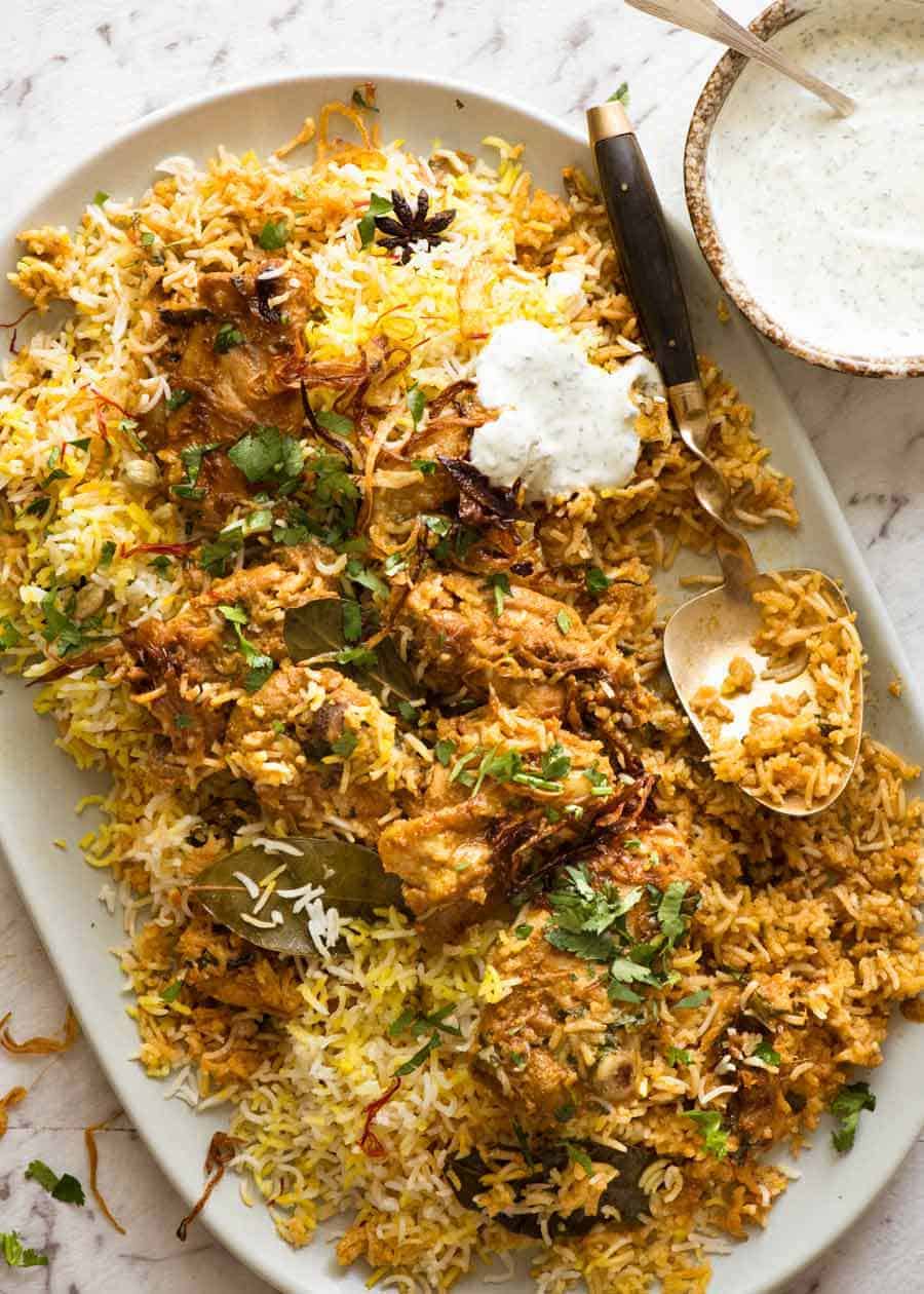 Fast and Easy Curried Chicken Biryani (Can Be Done with Tofu) - chicken & turkey recipe by Carolyn Cohen