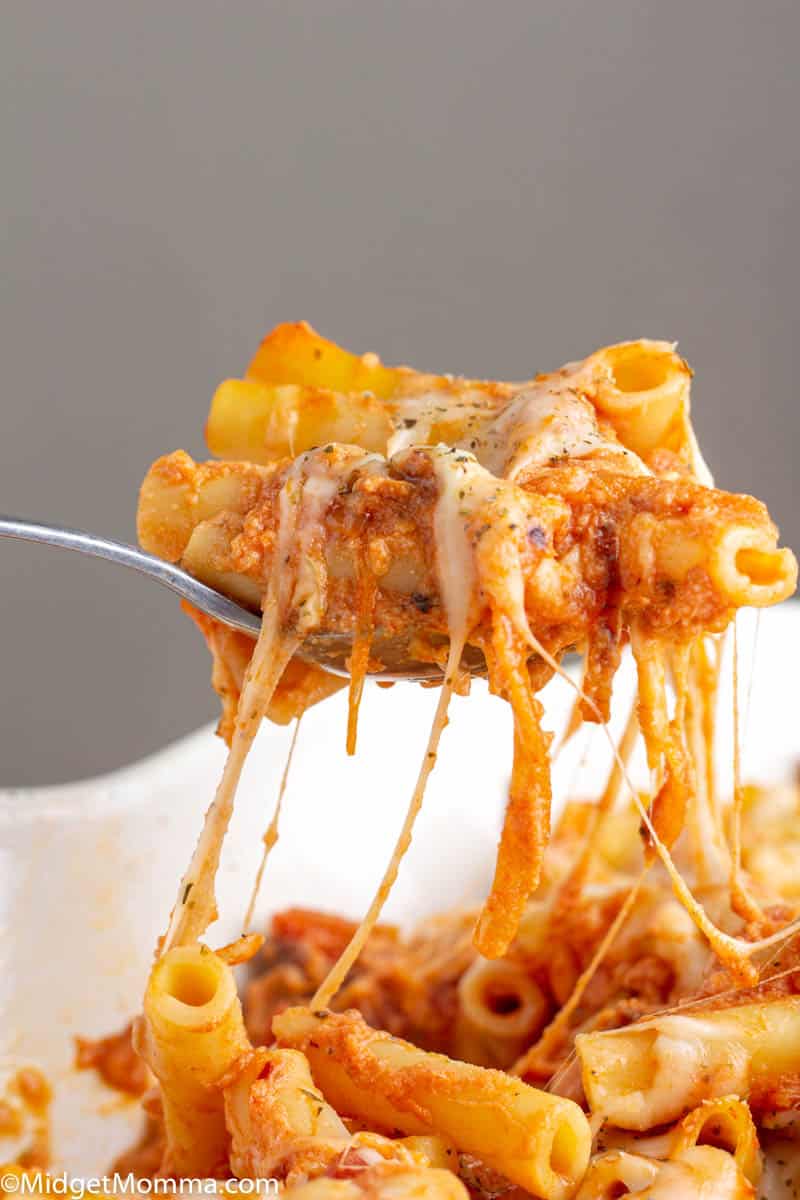 Baked Cheesy Ziti - mains recipe by Carolyn Cohen