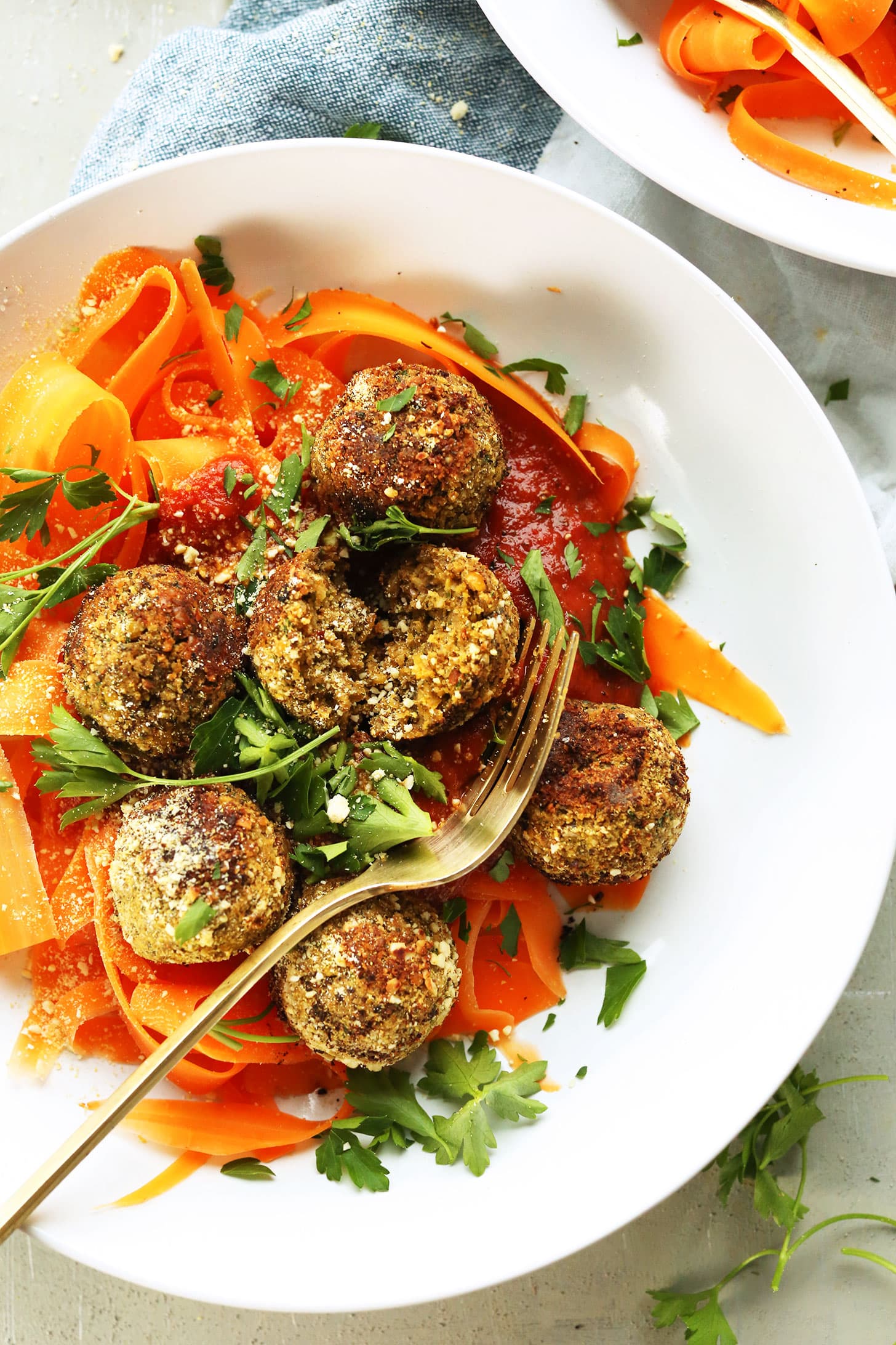 Quinoa Lentil “Meatballs”