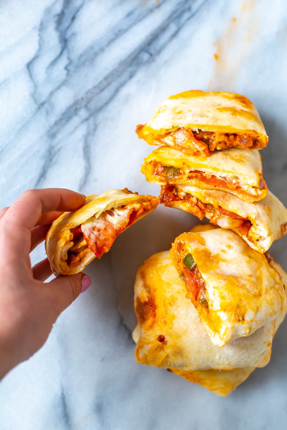 Homemade Pizza Pockets - recipe by Carolyn Cohen