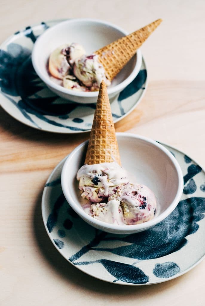 Fastest Individual Blueberry Swirl Cheesecake Bites - dessert recipe by Carolyn Cohen
