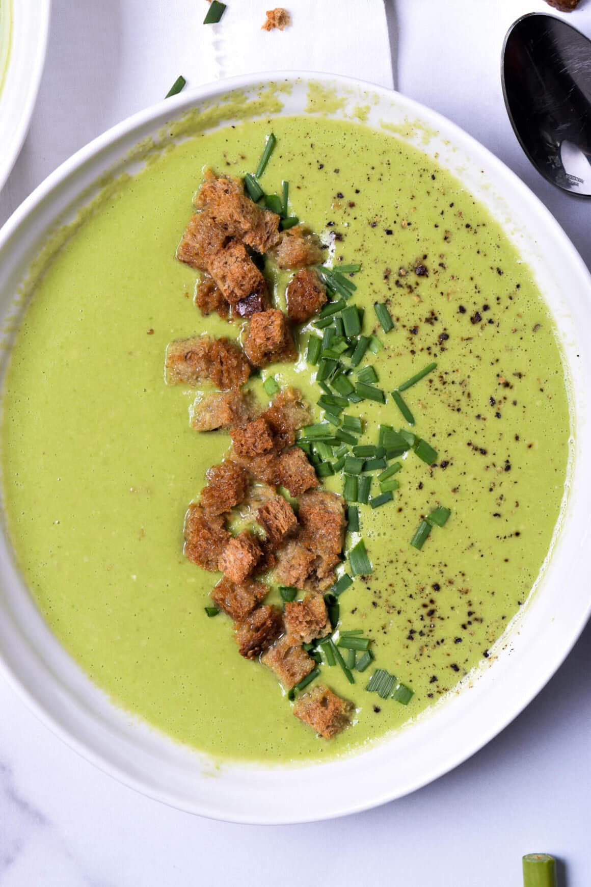 Winter Pinto Bean Soup with Freekeh and Lemon