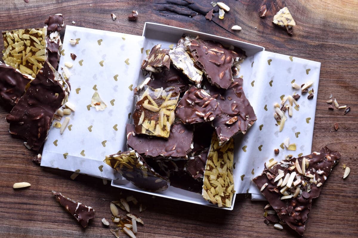 Torta Caprese - Flourless Chocolate Almond Cake - dessert recipe by Carolyn Cohen