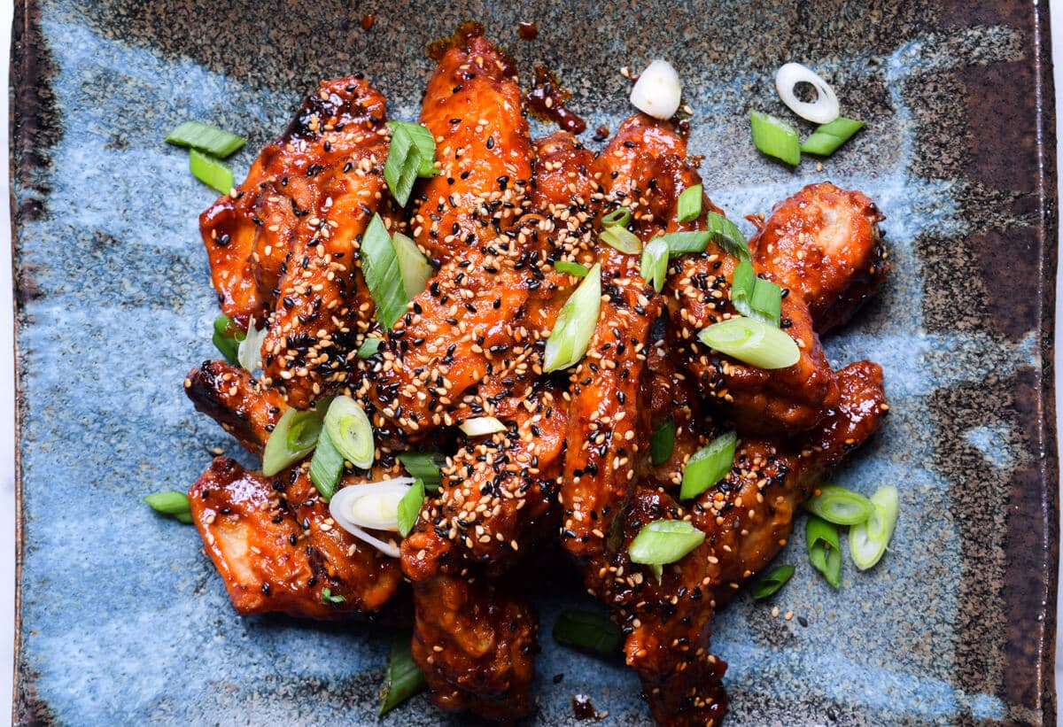 Spicy Korean Chicken Wings - chicken & turkey recipe by Carolyn Cohen