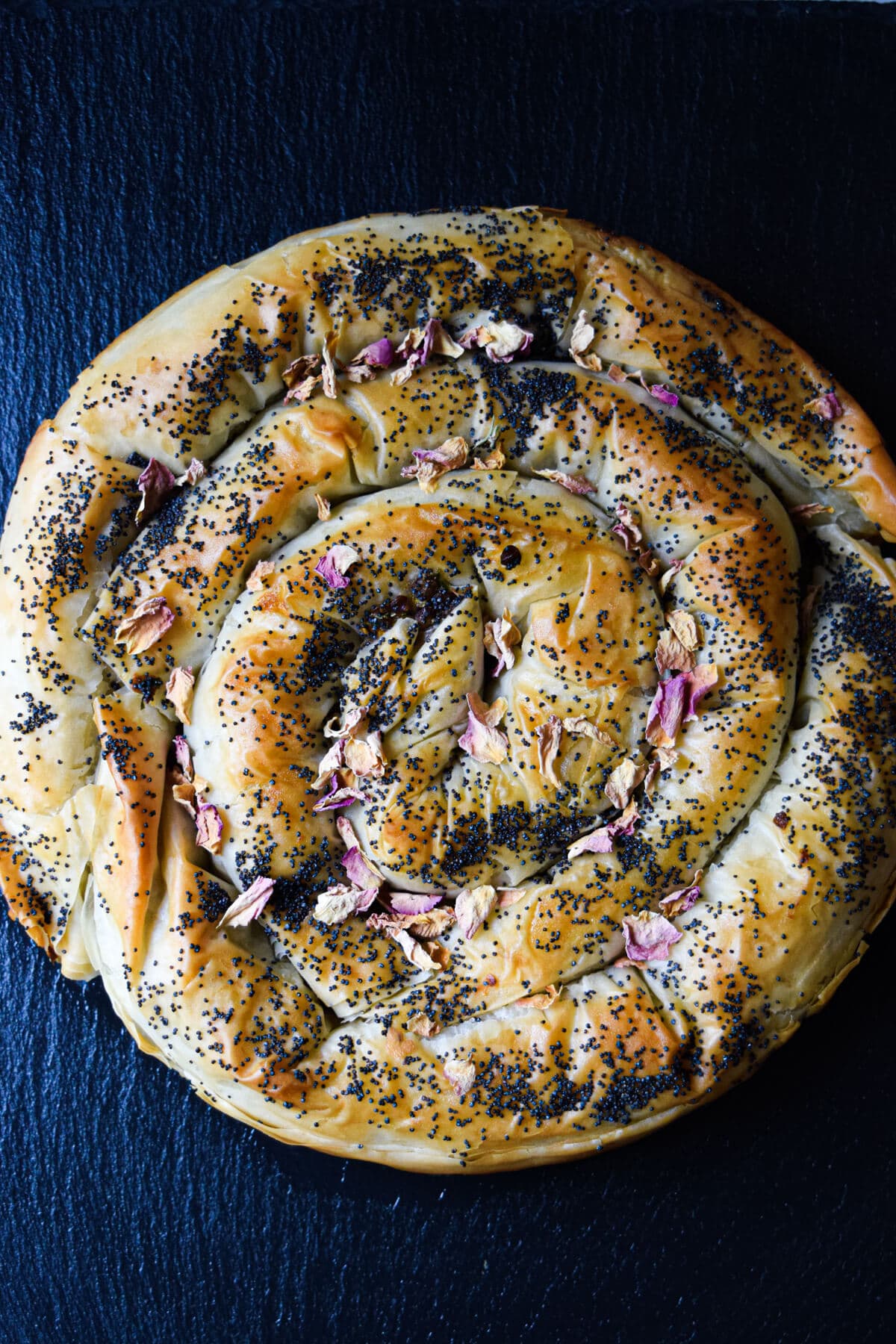 Lentil Bastilla - vegetarian recipe by Carolyn Cohen