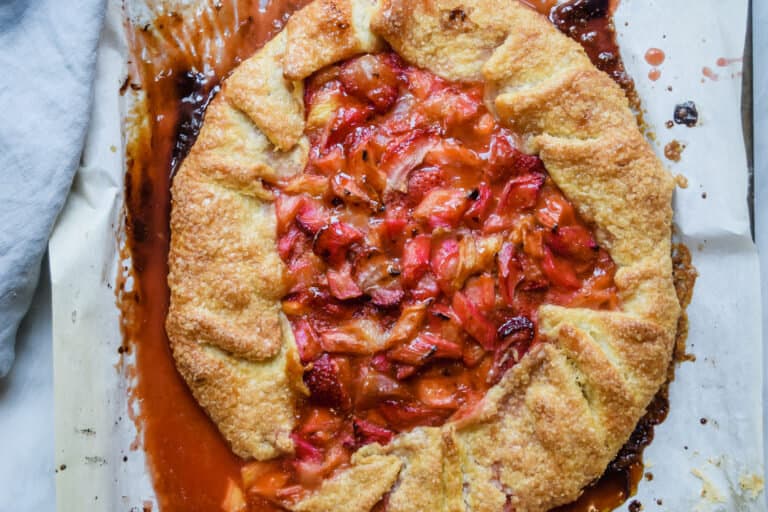 Zucchini, Ricotta and Gruyere Galette