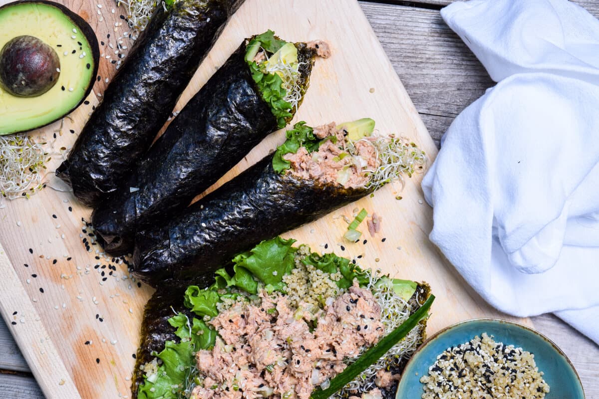 Quinoa Tabouli with Tender Romaine - sides & salads recipe by Carolyn Cohen