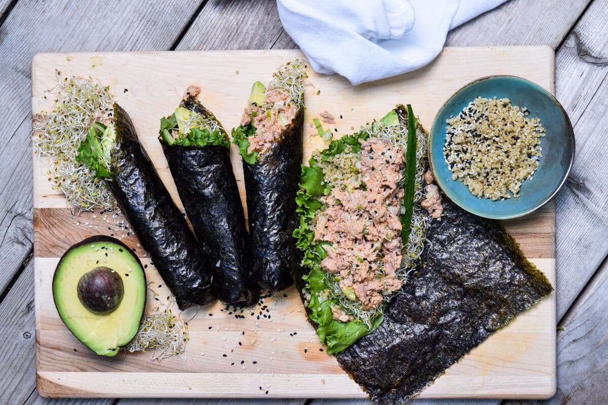 Quinoa with Crispy Brussels Sprouts - dessert recipe by Carolyn Cohen