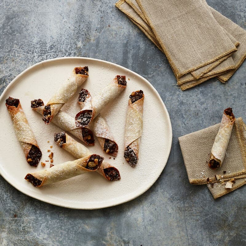 Dark Chocolate Caramel Nut Clusters - dessert recipe by Carolyn Cohen