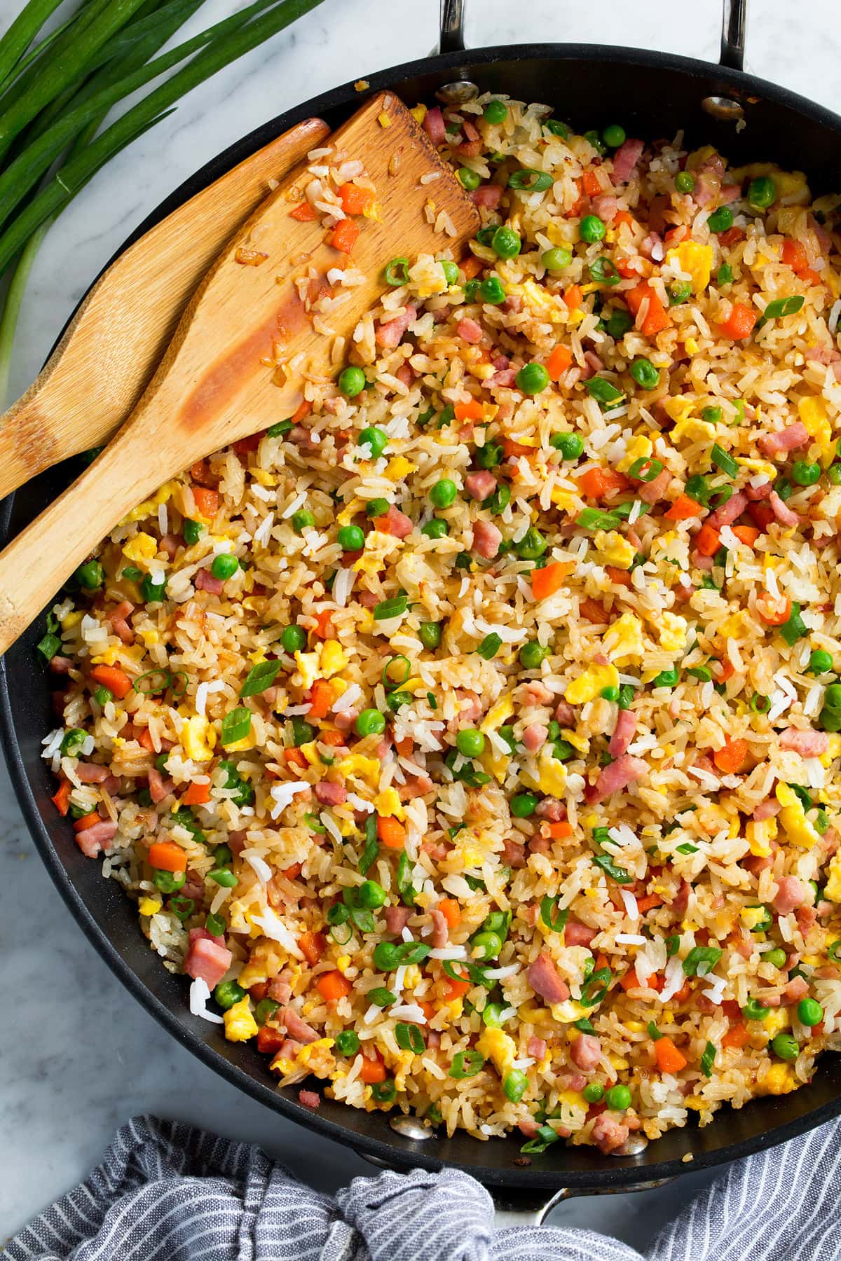 Ginger Fried Rice with Garlic Bok Choy - sides & salads recipe by Carolyn Cohen