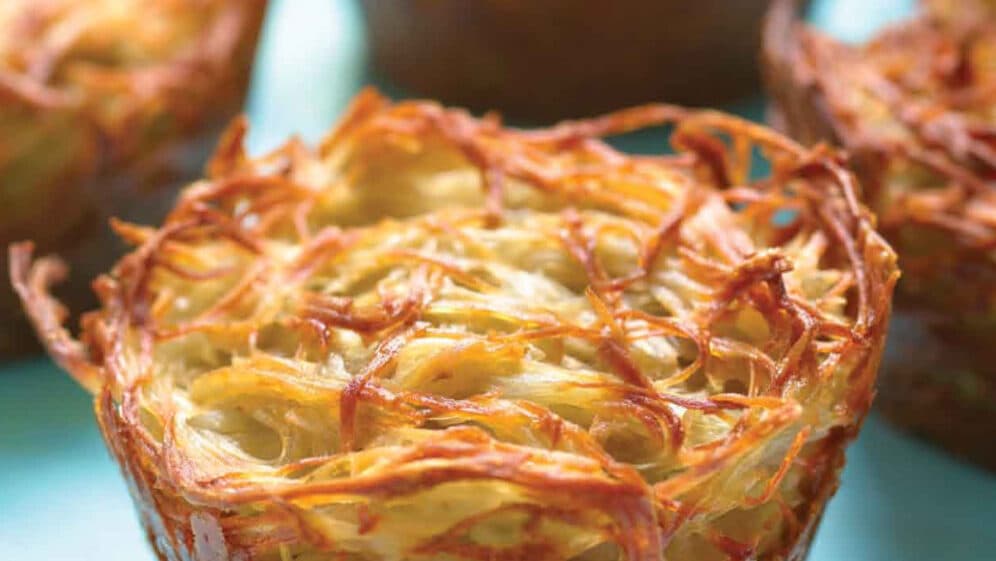 Make-Ahead Potato Kugelettes - recipe by Carolyn Cohen