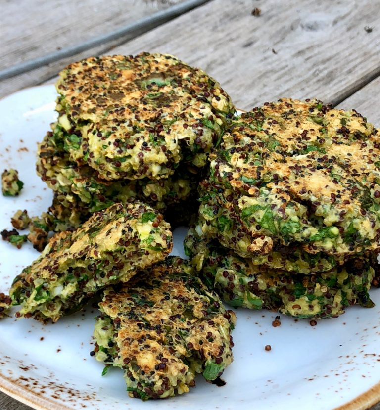 Spinach and Quinoa Patties - Skinnytaste